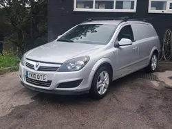 Silver Used 2010 Vauxhall Astra Sportive Van | £1,200