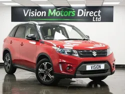 Red Used 2017 Suzuki Vitara SZ5 SUV | £4,870