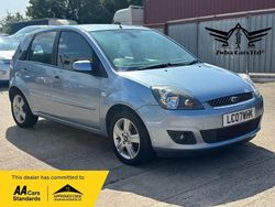 Blue Used 2007 Ford Fiesta Zetec Hatchback | £2,295 (A bit pricey)