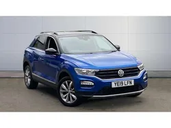 Blue Used 2019 VW T-Roc Design SUV | £16,388 (Fair price)