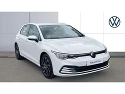 White Used 2021 VW Golf VIII Life Hatchback | £19,209 (Good price)