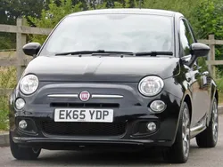 Black Used 2015 Fiat 500 S Hatchback | £7,495 (Expensive)