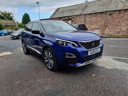 Blue Used 2019 Peugeot 3008 Premium Hatchback | £11,288 (Fair price)