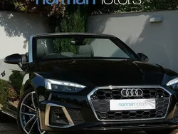 Black Used 2022 Audi A5 Cabriolet S-Line Cabriolet | £29,995 (Fair price)