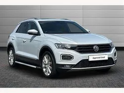 Silver Used 2017 VW T-Roc SEL SUV | £16,195 (Fair price)