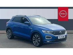 Blue Used 2021 VW T-Roc R-line SUV | £19,258 (Good price)