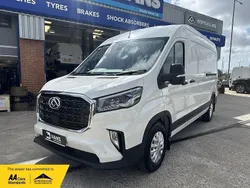 White New 2025 Maxus V90 Van | £23,482 (Expensive)