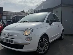 White Used 2015 Fiat 500 Hatchback | £2,999