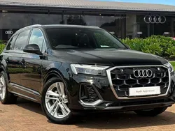 Black Used 2025 Audi Q7 S-Line SUV | £54,980 (Fair price)