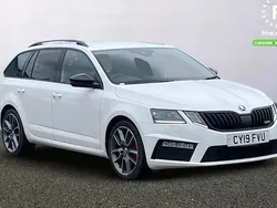 White Used 2019 Skoda Octavia vRS Estate | £22,899 (A bit pricey)