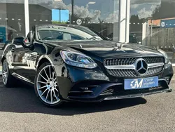 Black Used 2017 Mercedes SLC200 AMG line Cabriolet | £18,495 (Fair price)