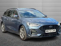 Blue Used 2023 Ford Focus ST-Line Estate | £19,495 (Fair price)