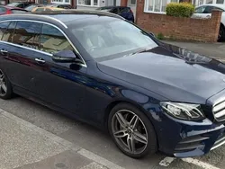 Blue Used 2018 Mercedes E220 AMG Line Premium Estate | £18,799 (Fair price)