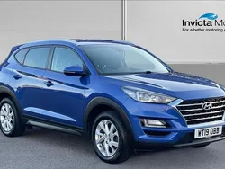 Blue Used 2019 Hyundai Tucson SE SUV | £11,650 (Fair price)