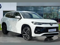 White Used 2025 VW Tayron R-line SUV | £39,807 (Fair price)