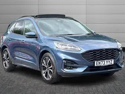 Chrome blue Used 2024 Ford Kuga ST-Line X SUV | £26,195 (Fair price)