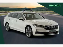 White Used 2024 Skoda Superb SE L Estate | £29,990 (Expensive)