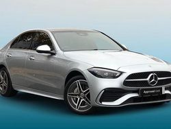 Silver Used 2024 Mercedes C300e AMG Line Premium Plus Sedan | £38,995 (Fair price)