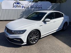 White Used 2020 VW Passat R-line Sedan | £18,499 (Fair price)