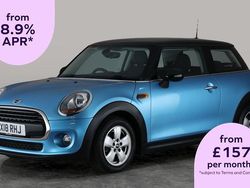 Blue Used 2017 Mini Cooper Hatch Hatchback | £9,845 (Good price)