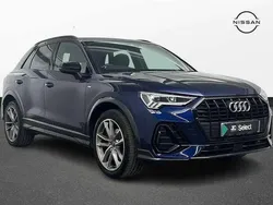 Blue Used 2022 Audi Q3 Black Edition SUV | £27,250 (Good price)