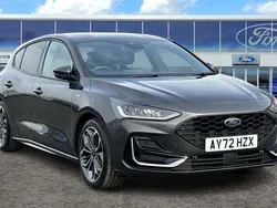 Grey Used 2022 Ford Focus ST-Line Hatchback | £17,495 (Fair price)