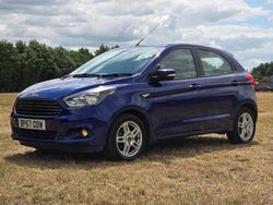 Blue Used 2017 Ford Ka Plus Zetec Hatchback | £5,450 (Fair price)
