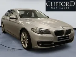 Silver Used 2015 BMW 525 Luxury Line Sedan | £7,995