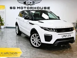 White Used 2018 Land Rover Range Rover evoque HSE Dynamic Estate | £12,985 (Fair price)