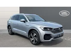 Silver Used 2019 VW Touareg R-line SUV | £26,681 (Fair price)