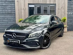 Black Used 2018 Mercedes CLA200 Shooting Brake AMG line Estate | £13,500 (A bit pricey)