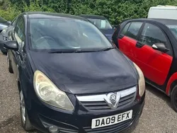 Black Used 2009 Vauxhall Corsa Hatchback | £1,495 (Expensive)