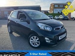 Black Used 2013 Kia Picanto Hatchback | £2,795 (Fair price)