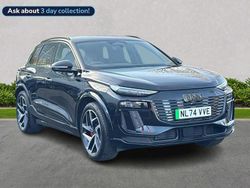 Black Used 2025 Audi Q6 e-tron Advanced SUV | £54,876 (Super price)