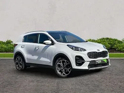 White Used 2021 Kia Sportage GT-Line S SUV | £21,795 (Good price)