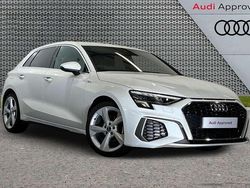 White Used 2023 Audi A3 S-Line Hatchback | £18,799 (Fair price)