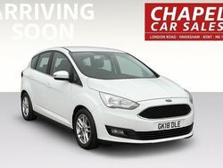 White Used 2018 Ford C-MAX Zetec MPV | £11,485 (A bit pricey)