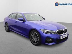 Blue Used 2020 BMW 330e M Sport Sedan | £19,399 (Fair price)