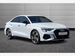 Glacier white Used 2022 Audi A3 Design Sedan | £27,295 (A bit pricey)