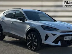 Metallic glacial white Used 2025 Cupra Formentor SUV | £30,790 (Expensive)