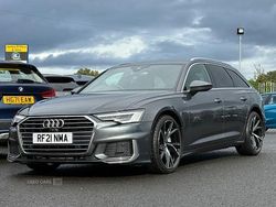Grey Used 2021 Audi A6 S-Line Estate | £26,990 (Good price)