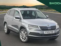 Business grey metallic Used 2019 Skoda Karoq SE L SUV | £13,495 (Fair price)