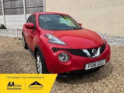 Red Used 2016 Nissan Juke N-Connecta SUV | £4,995 (Fair price)