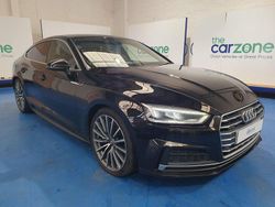 Black Used 2018 Audi A5 Sportback S-Line Hatchback | £15,899 (Fair price)