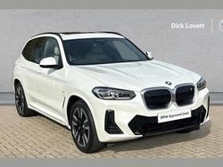 White Used 2023 BMW iX3 M Sport SUV | £32,222 (Fair price)