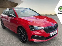 Red Used 2022 Skoda Scala Monte Carlo Hatchback | £15,495 (Good price)