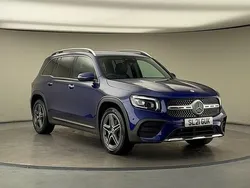 Galaxy blue Used 2021 Mercedes GLB200 AMG line SUV | £23,250 (Fair price)