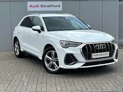 Ibis white, solid Used 2019 Audi Q3 S-Line SUV | £21,950 (Fair price)