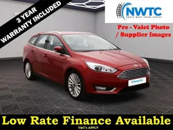 Red Used 2015 Ford Focus Titanium X Estate | £9,595 (Fair price)