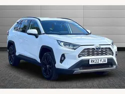 White Used 2022 Toyota RAV4 Hybrid Design SUV | £24,101 (Good price)